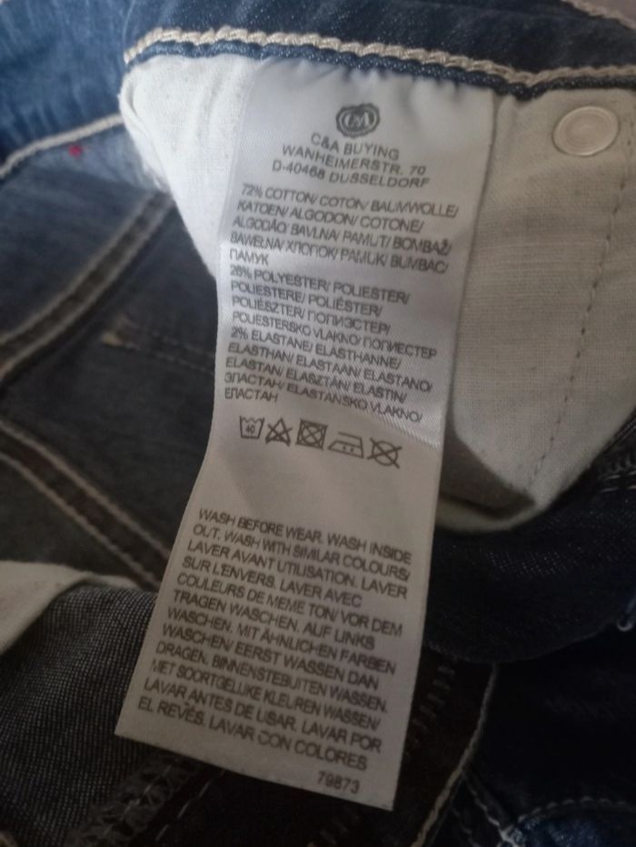 Jeans fille C&A  T164 / 14 ans - photo numéro 7