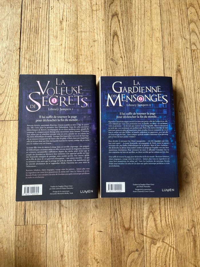 La voleuse de secrets / la gardienne des mensonges - photo numéro 2