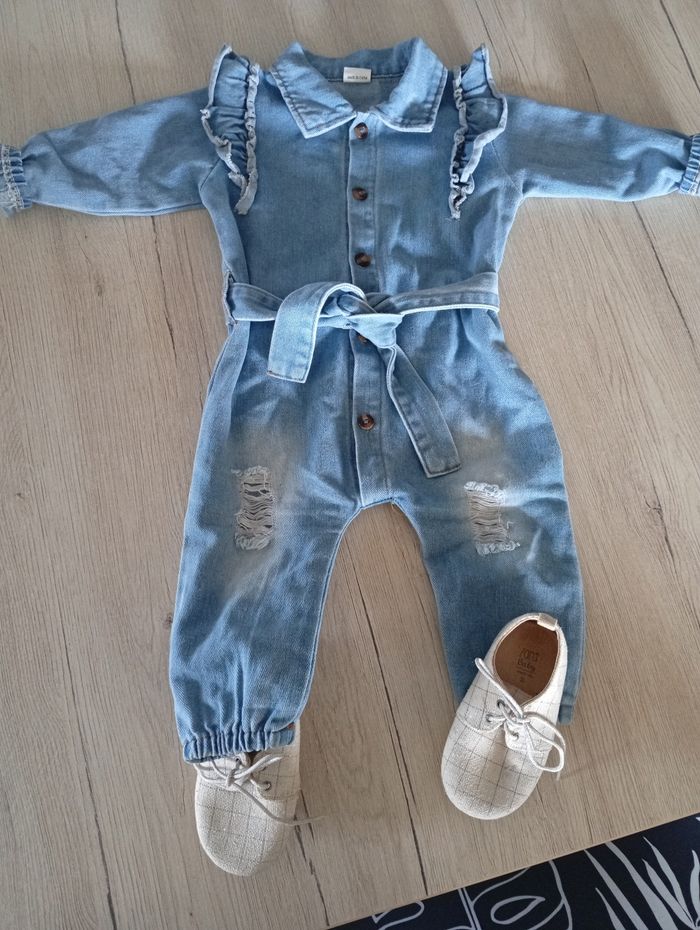 Ensemble en jean et chaussures