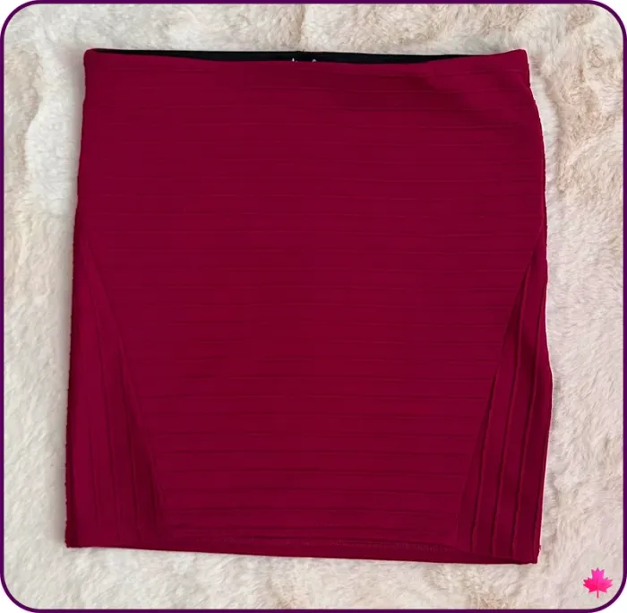 🌷sublime jupe bordeaux * 🌷