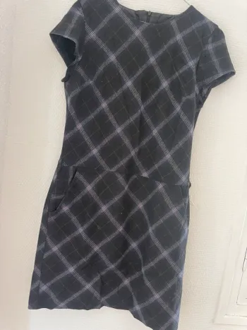 Robe à carreaux
