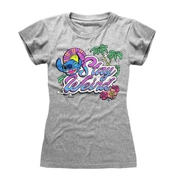 LILO & STITCH - T-Shirt - Stay Weird adulte (M)