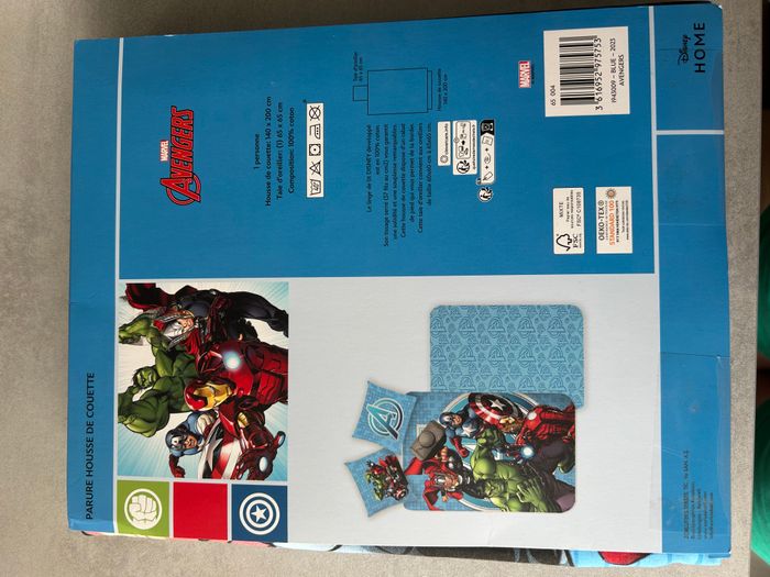 parure de drap marvel neuf - photo numéro 2