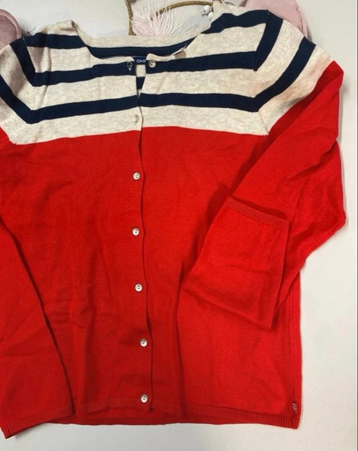 Gilet garçon - neuf - Okaïdi - Taille 14 ans - photo numéro 4