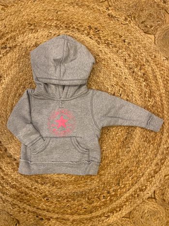 Sweat à capuche fille 6 mois Converse