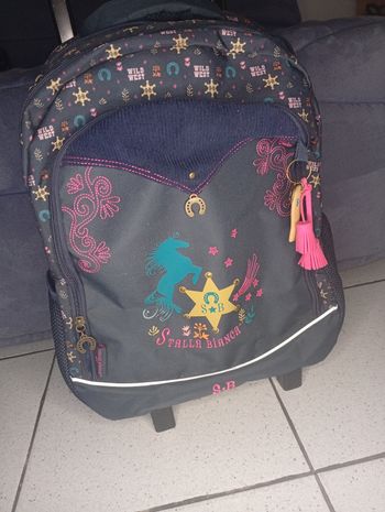 Cartable primaire à roulettes 