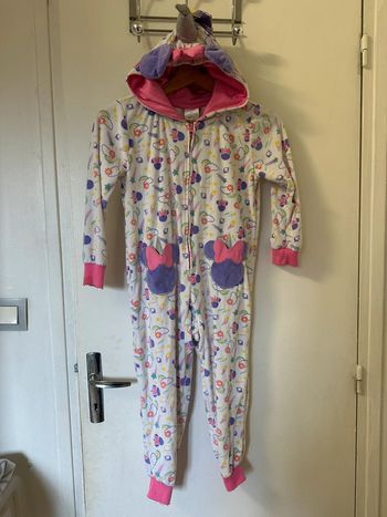 Combi pyjama pilou pilou Minnie licorne Disney t 5/6 ans