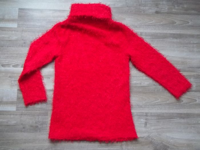 Pull col roulé peluche rouge Miss Rudy 12 ans - photo numéro 4