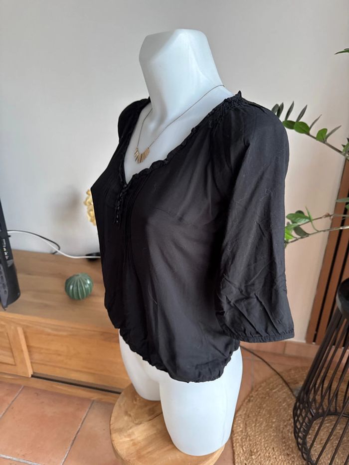 Blouse légère noire - photo numéro 3