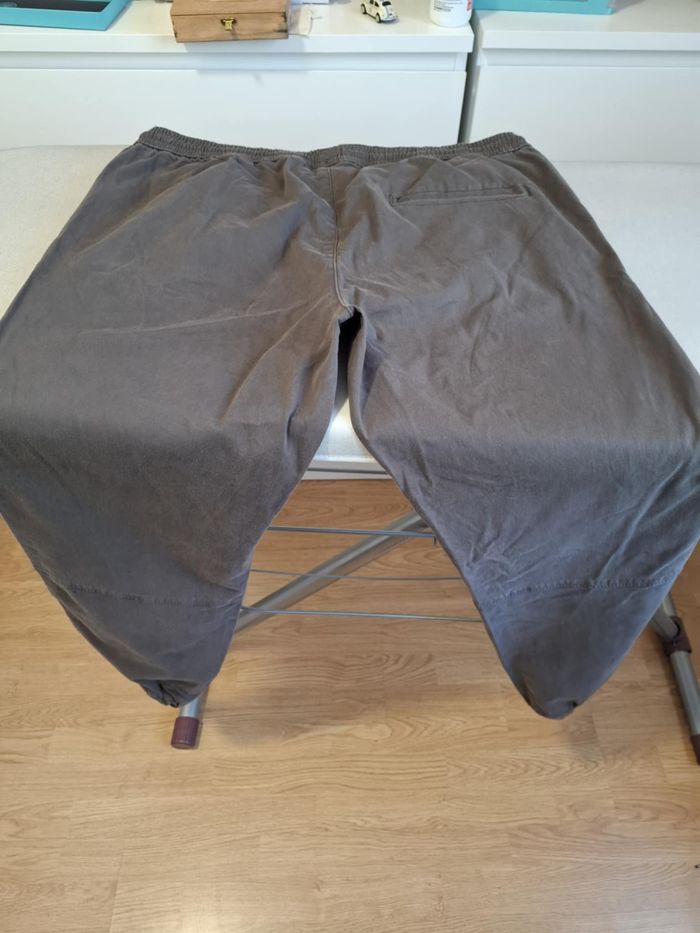 Joli pantalon homme Tex XL large toile gris foncé très bon état - photo numéro 6