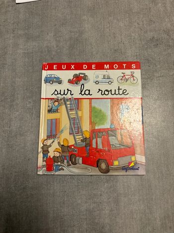 Livre jeu de mots sur la route