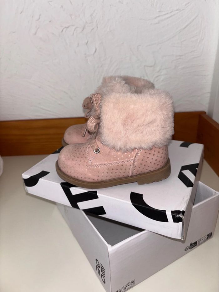 Bottines fourrure bébé - photo numéro 2