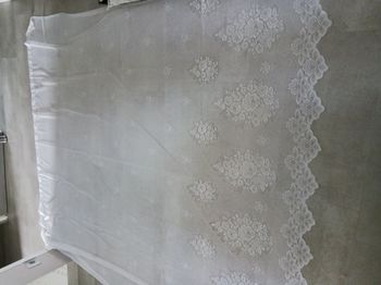rideau voile blanc 195 x 210 neuf