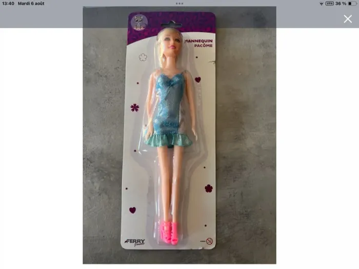Poupée mannequin neuve