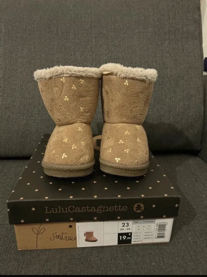 Boots lulu castagnettes bébé fille