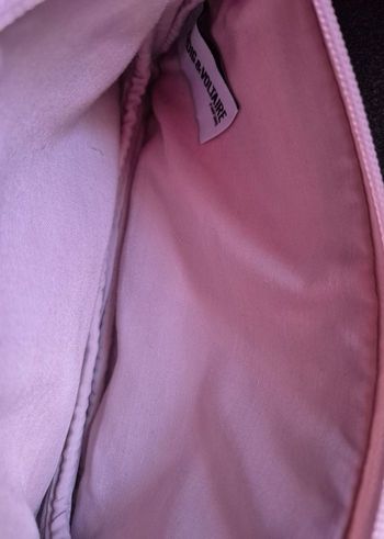Pochette rose zadig &voltaire 