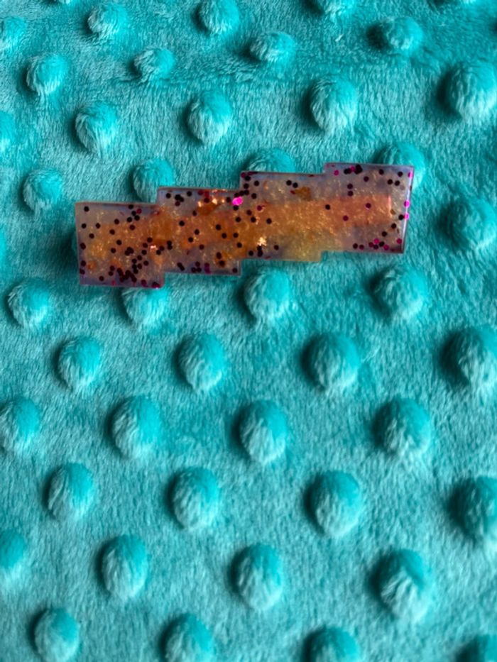 Barrette en résine epoxy neuve - photo numéro 11