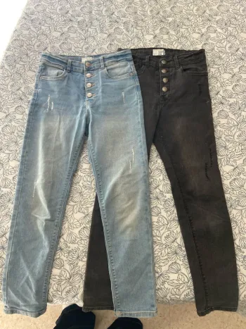 Lot de 2 jeans slim Kiabi 10 ans