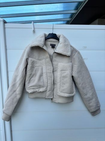Veste teddy & velours côtelé PrettyLittleThing – Taille XS
