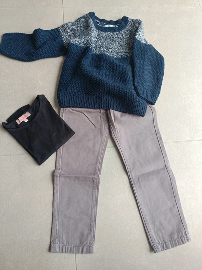Ensemble pull et jeans 5 ans