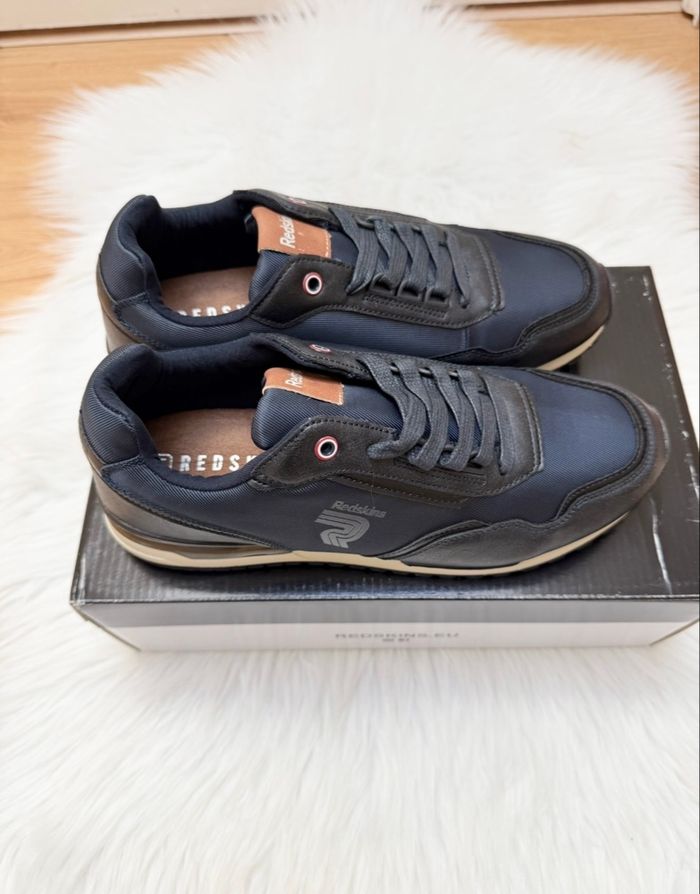 Baskets Redskins – Taille 41 – bleu marine/noir – Neuf avec boîte - photo numéro 4