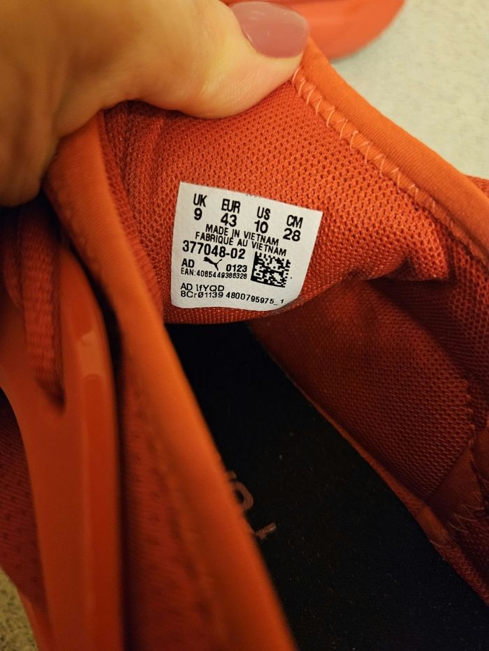 Baskets Puma  rouge P 43 - photo numéro 5