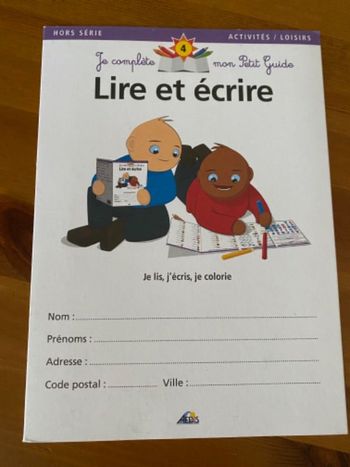 Dépliant Lire et écrire