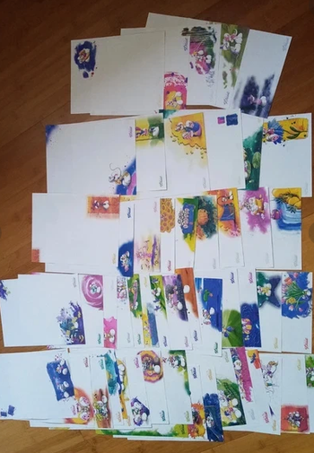 Lot pal diddl complet 1 à 52 (feuilles uniquement)