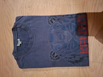 Tshirt kenzo bleu marine homme sans manche