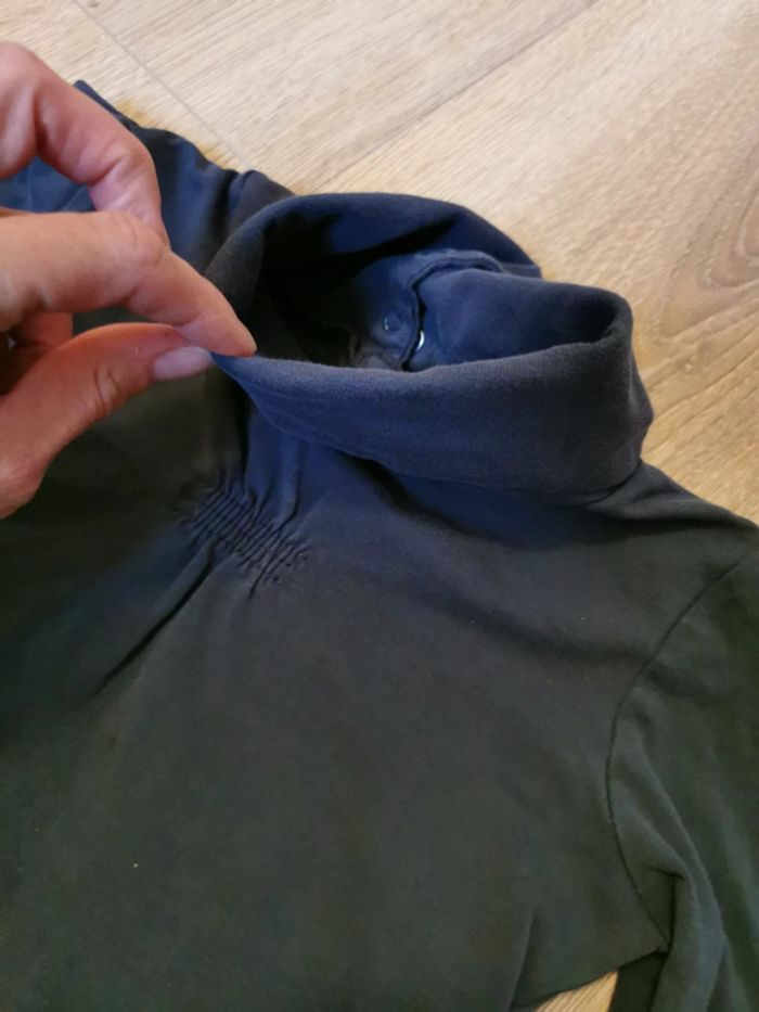 Tee shirt manche longue col roulé - photo numéro 3