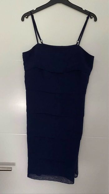 Robe bleu marine ceremonie taille S
