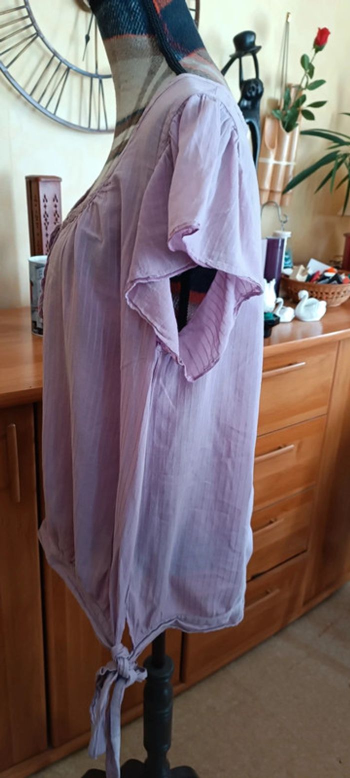 Blouse lilas - photo numéro 2