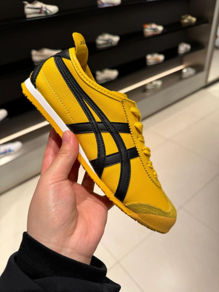 Onitsuka Tiger (MEXIQUE 66) Bruce Lee (Jaune et Noir)42.5