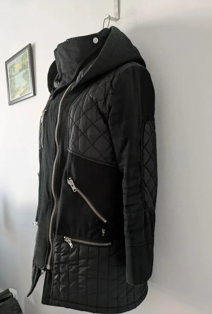 Manteau d'hiver zippé à capuche - The Kopples sport - taille S - photo numéro 8