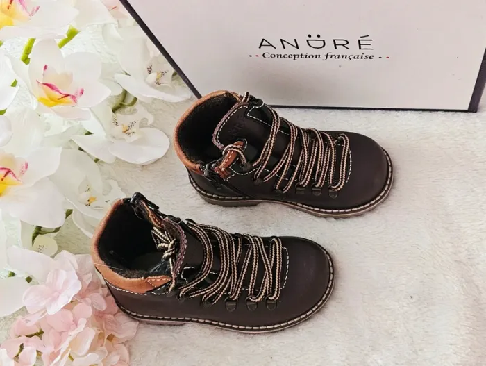 Bottes Bottines cuir Zip André T24 - photo numéro 3