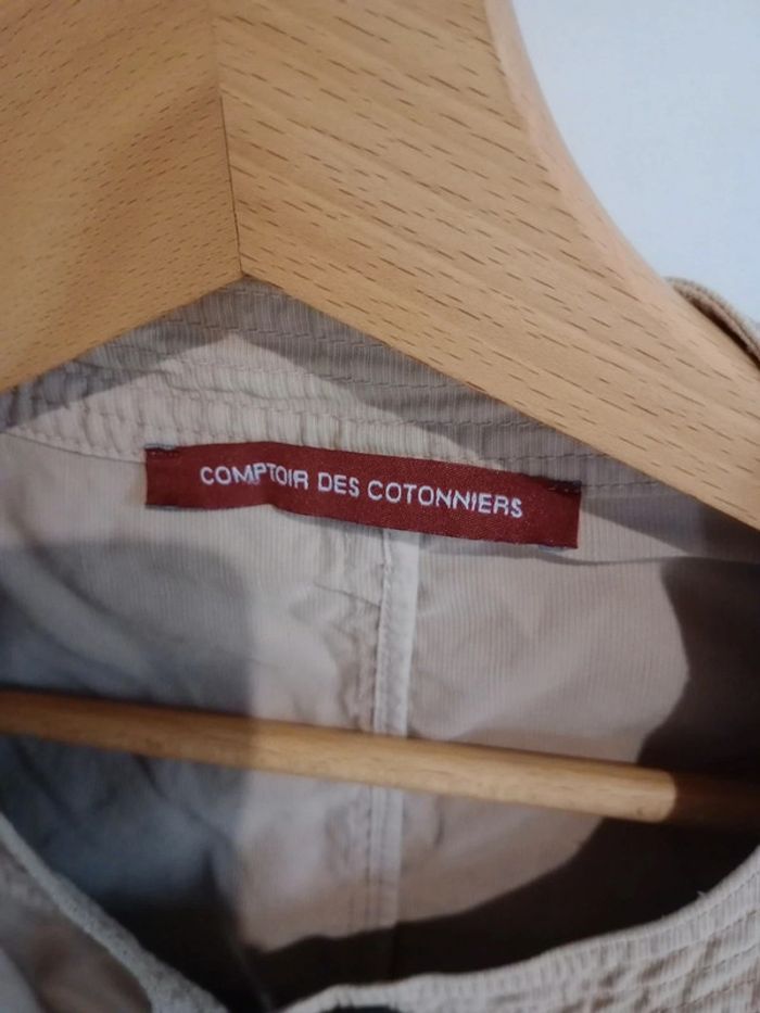 Veste femme 36 marron beige c 77 - photo numéro 12