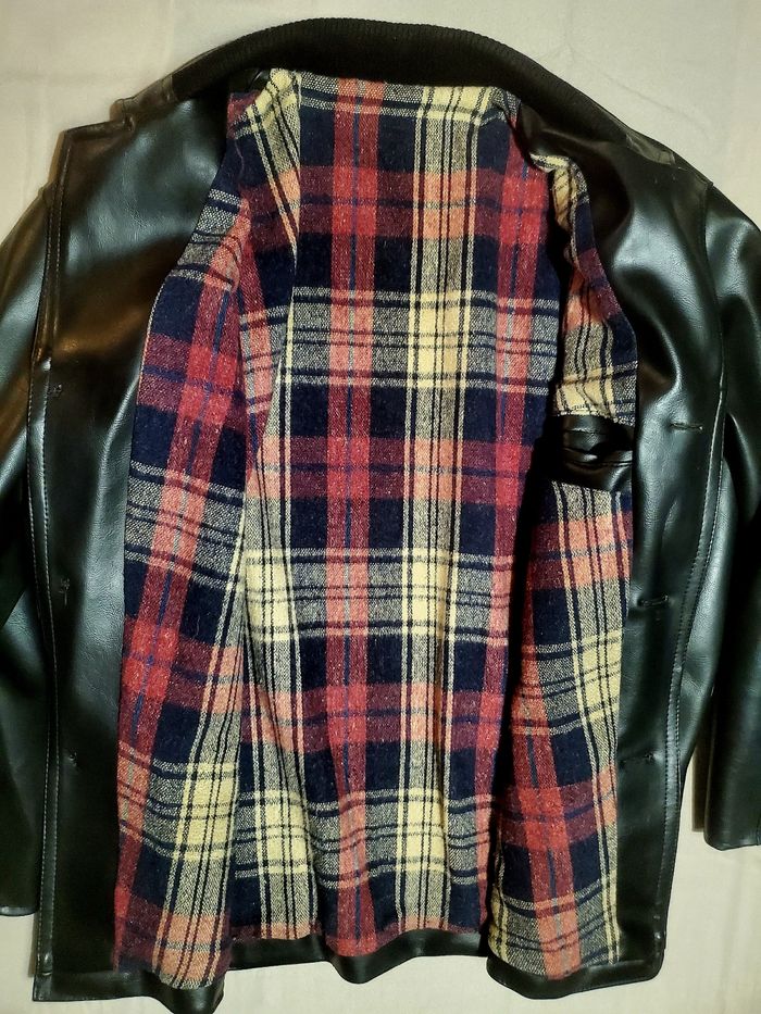 Blouson Cuir Vintage - photo numéro 4