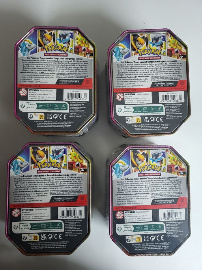 Arset pokebox pokemon Destinées Paradoxe scellé Fr - photo numéro 2