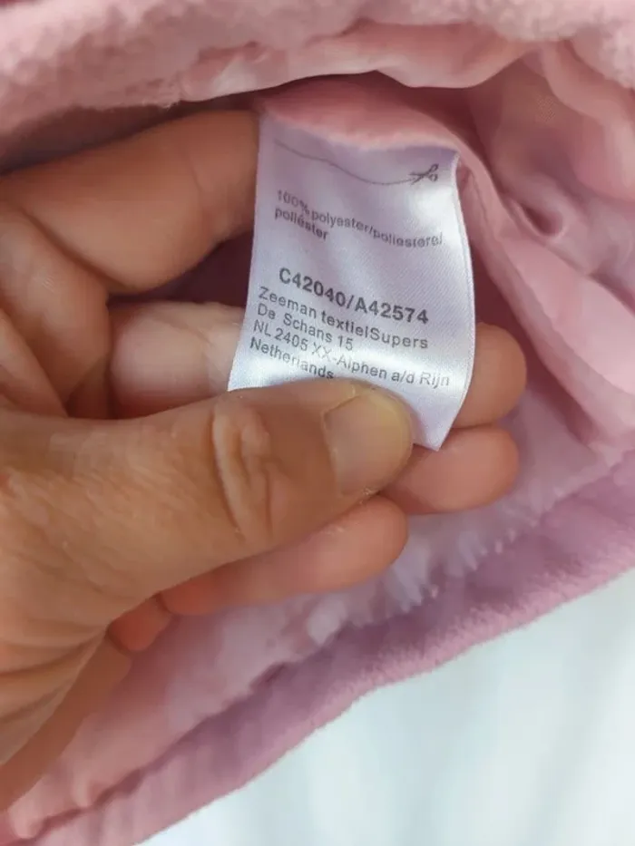 Manteau à capuche Zeeman 80 cm 18 mois - photo numéro 4