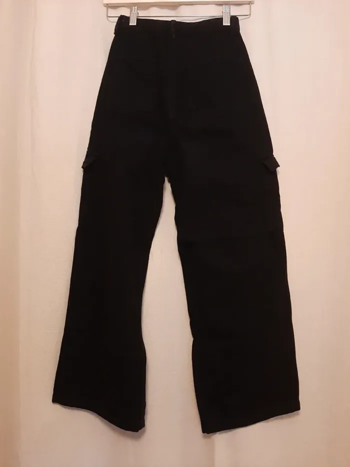 Pantalon jeans cargos bershka - photo numéro 2