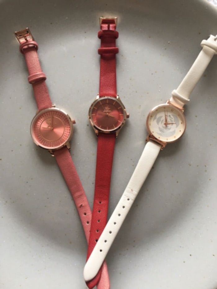 Lot 3 montres femme