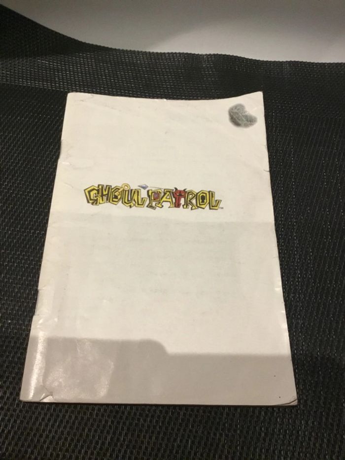 Notice Ghoul Patrol Super Nintendo eur zombie 2 sans couverture - photo numéro 2