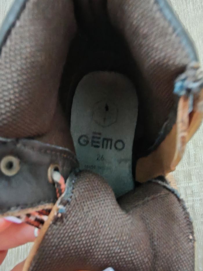 Chaussures montantes enfant Gemo – Pointure 26 - photo numéro 5