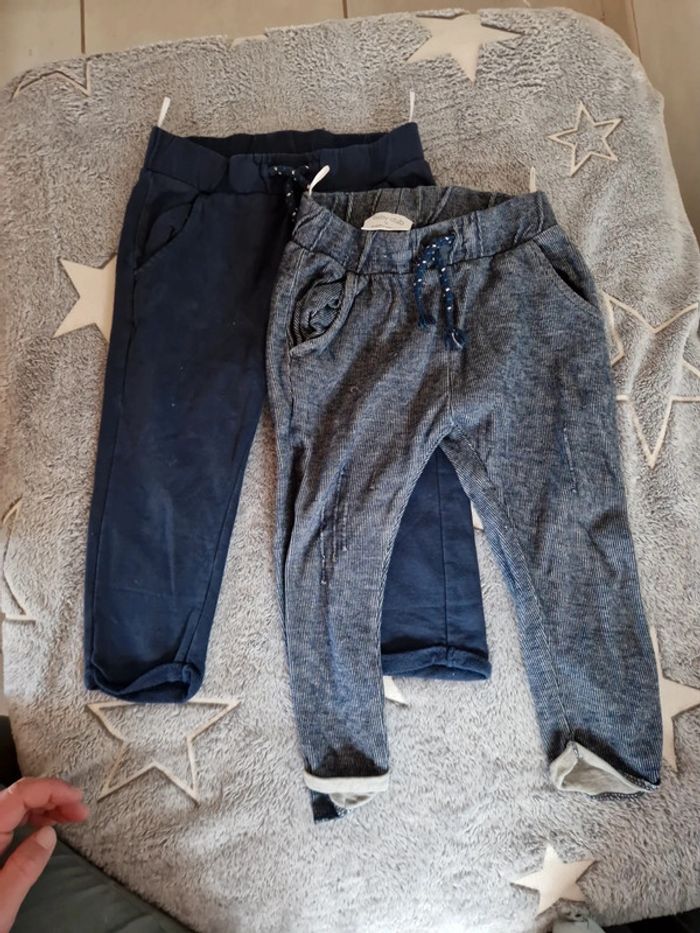 Jogging garçon bleu marine
