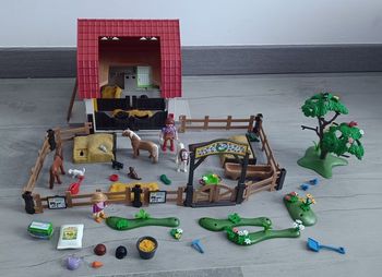 Écurie playmobil 