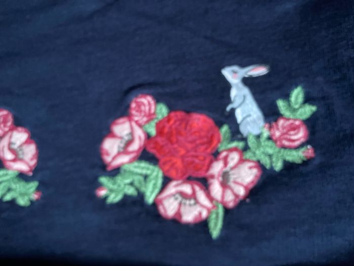 Tout mimi pull sweat Zara bleu marine 6/9 mois 74 cm - photo numéro 4