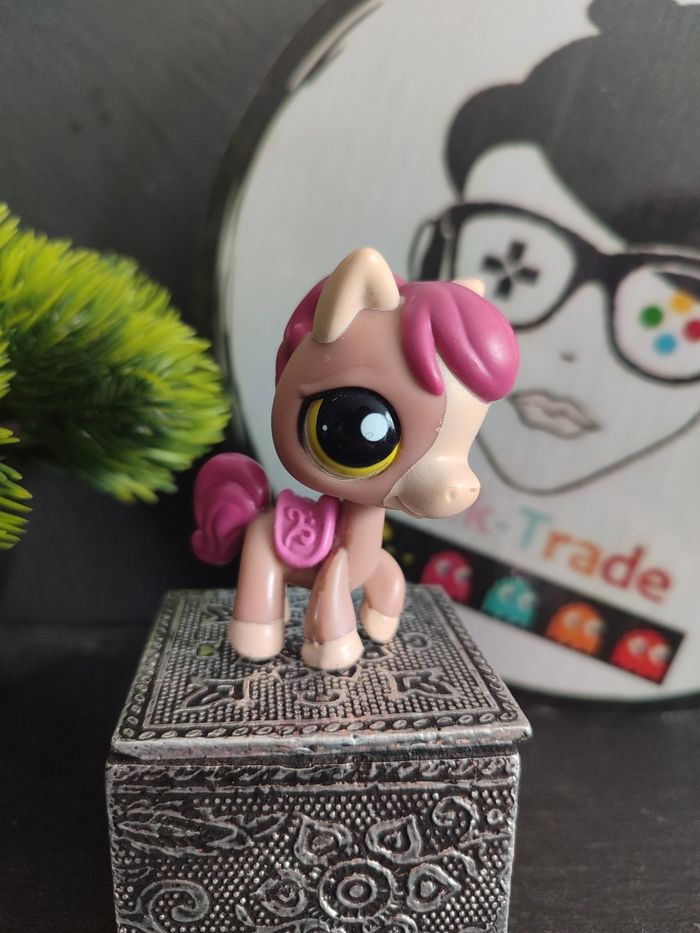 Lps00869 Littlest Petshop Pet Shop LPS Authentique Hasbro Cheval Horse 2087