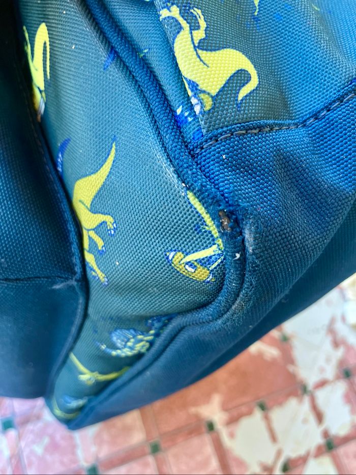 Cartable bleu dino sergent Major - photo numéro 9
