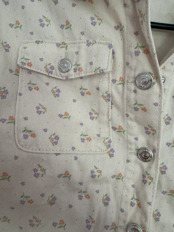 Veste fleuri - photo numéro 3