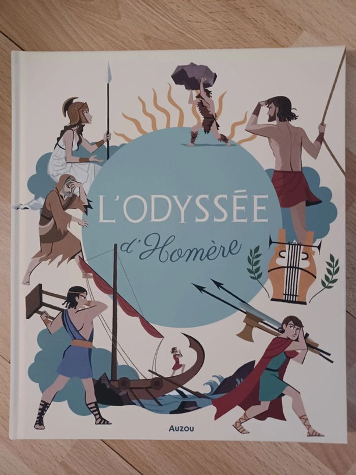 Livre l odyssée d homère de auzou - photo numéro 2